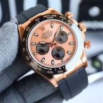 Black ROLEX Daytona Replica Imported Steel 40MM Premium Watch